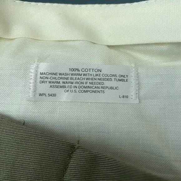 Brooks brothers mens 100% cotton dress pants. 36x30 worn once - Picture 3 of 5